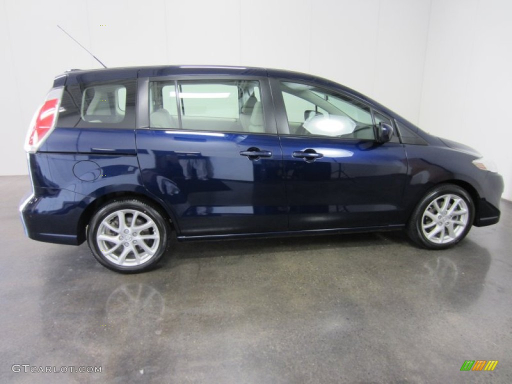 Stormy Blue Mica 2010 Mazda MAZDA5 Sport Exterior Photo #55083901