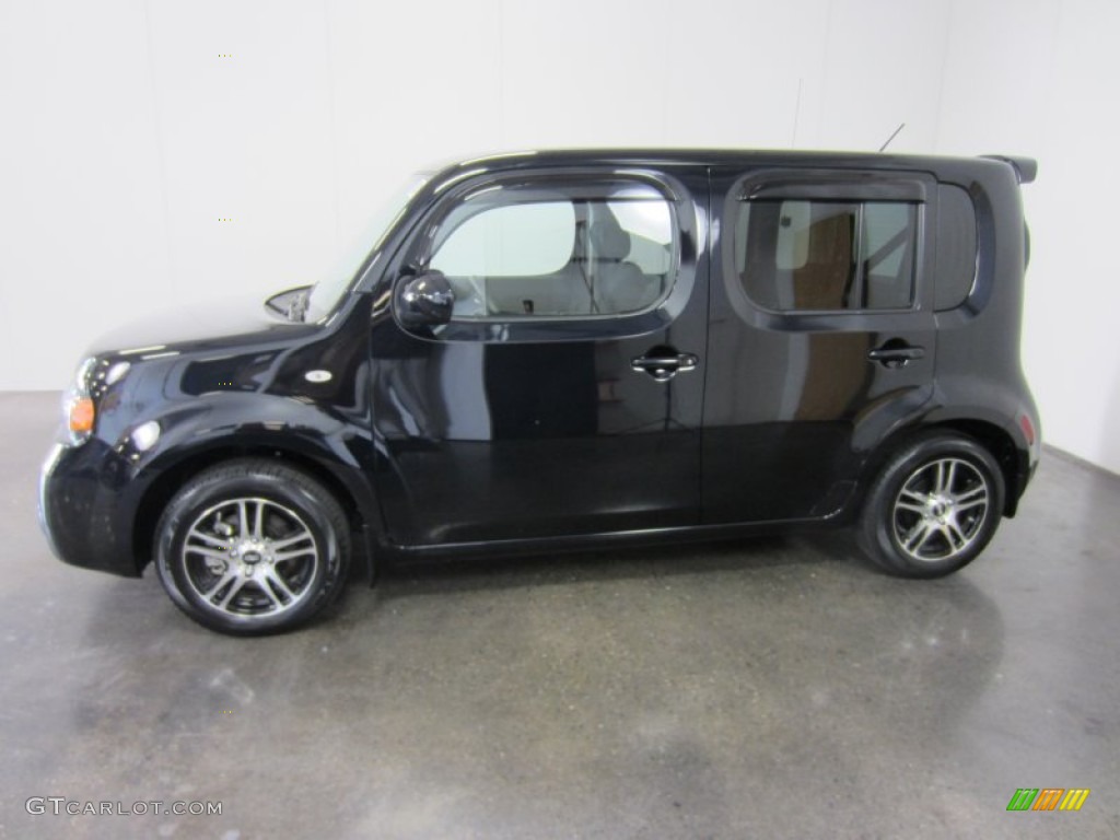 Sapphire Black Pearl 2011 Nissan Cube 1.8 SL Exterior Photo #55084087