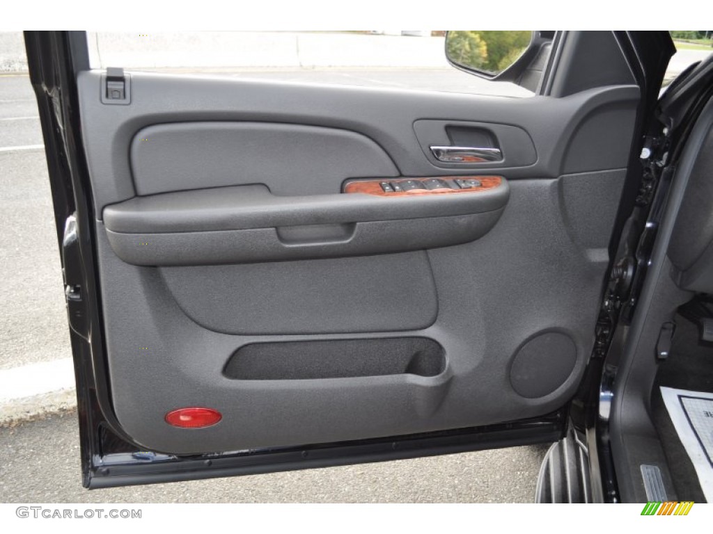 2008 Chevrolet Tahoe LT 4x4 Ebony Door Panel Photo #55084241