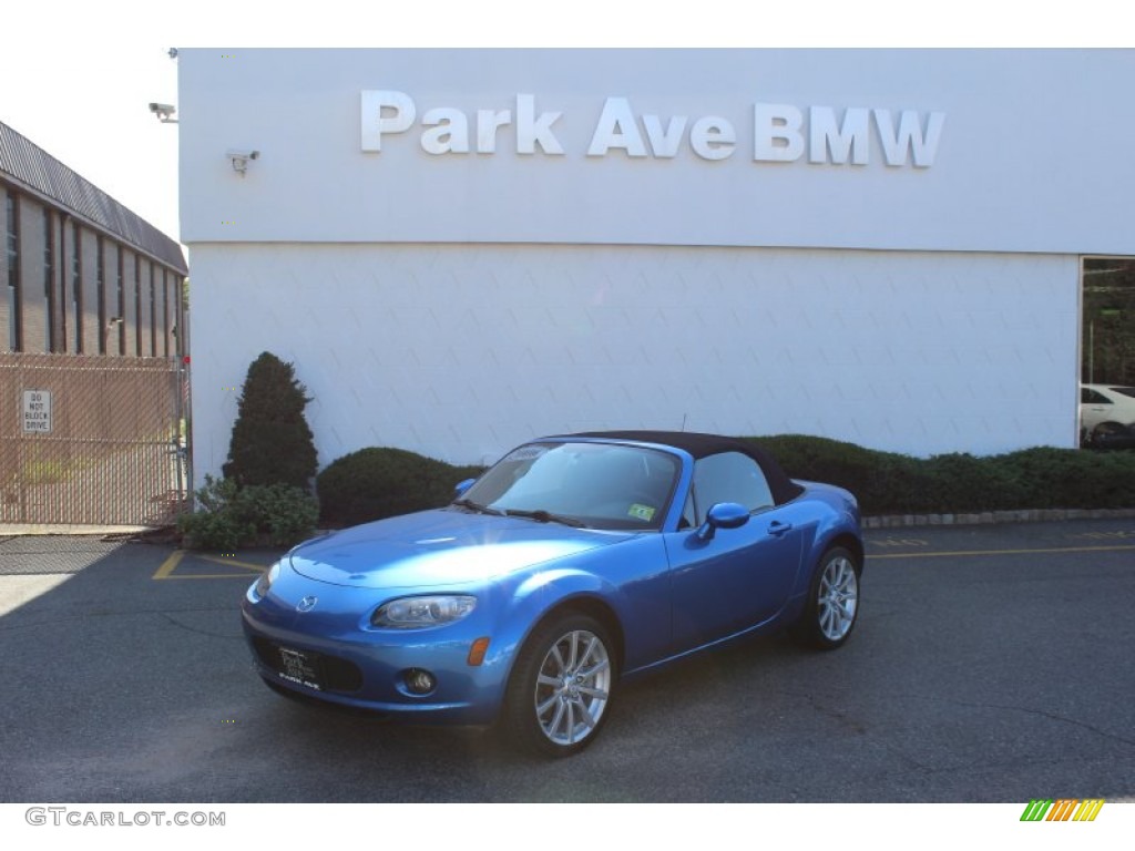 2006 MX-5 Miata Grand Touring Roadster - Winning Blue Metallic / Black photo #1