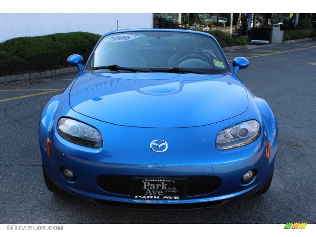 2006 MX-5 Miata Grand Touring Roadster - Winning Blue Metallic / Black photo #2