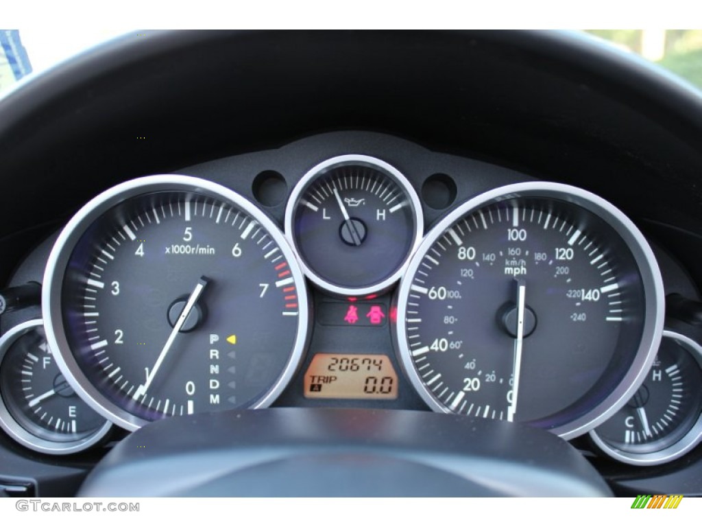 2006 Mazda MX-5 Miata Grand Touring Roadster Gauges Photo #55084921