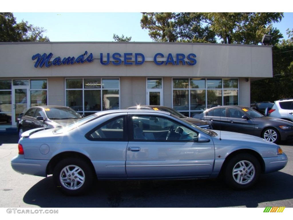 1997 Thunderbird Limited Edition Coupe - Light Denim Blue Metallic / Grey photo #1