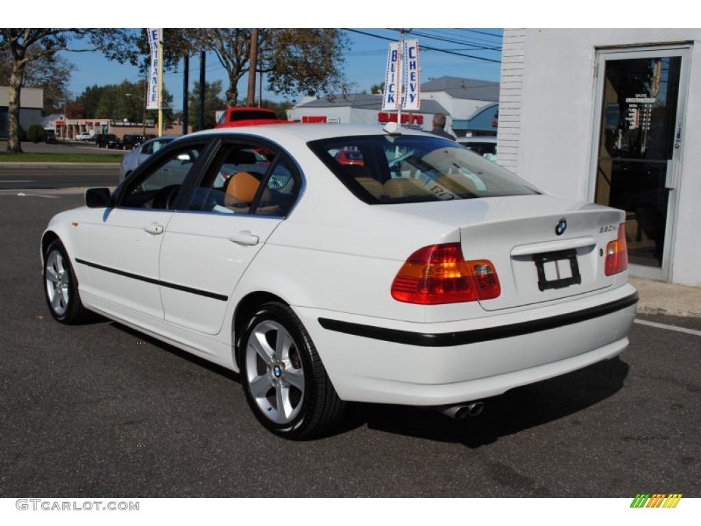 2004 3 Series 330xi Sedan - Alpine White / Sand photo #5