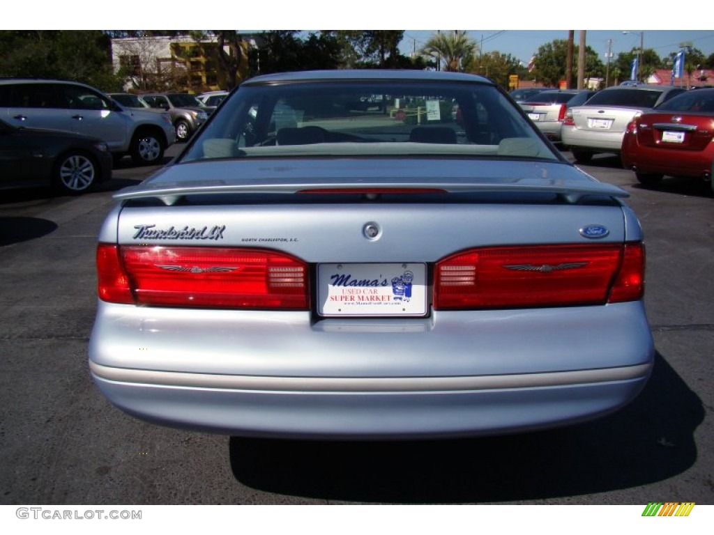 1997 Thunderbird Limited Edition Coupe - Light Denim Blue Metallic / Grey photo #7