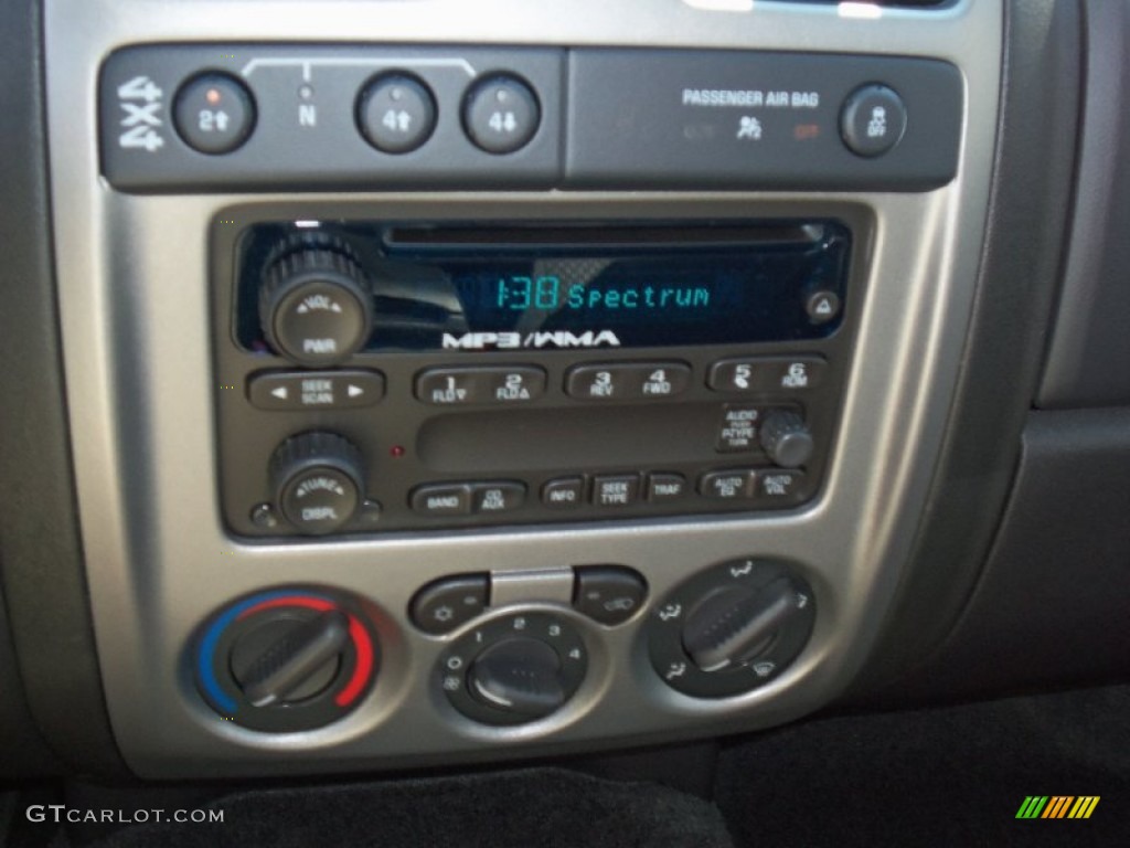 2012 Chevrolet Colorado LT Crew Cab 4x4 Controls Photo #55086328