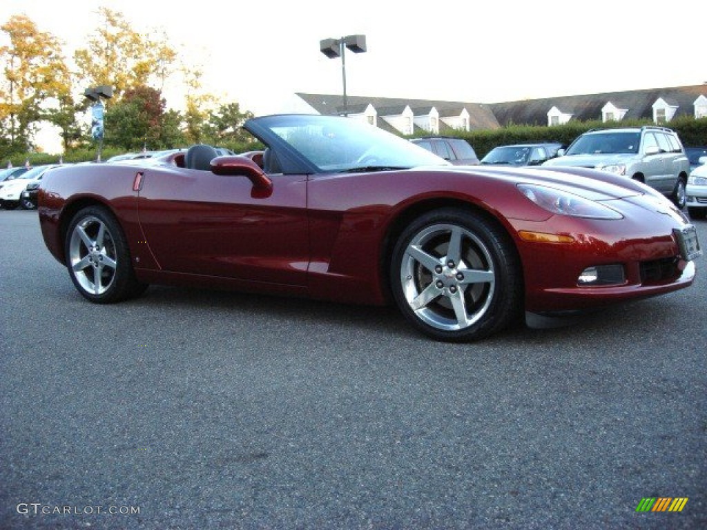 Monterey Red Metallic 2006 Chevrolet Corvette Convertible Exterior Photo #55087279