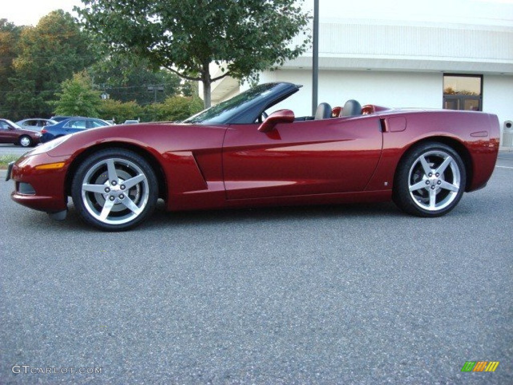 Monterey Red Metallic 2006 Chevrolet Corvette Convertible Exterior Photo #55087318