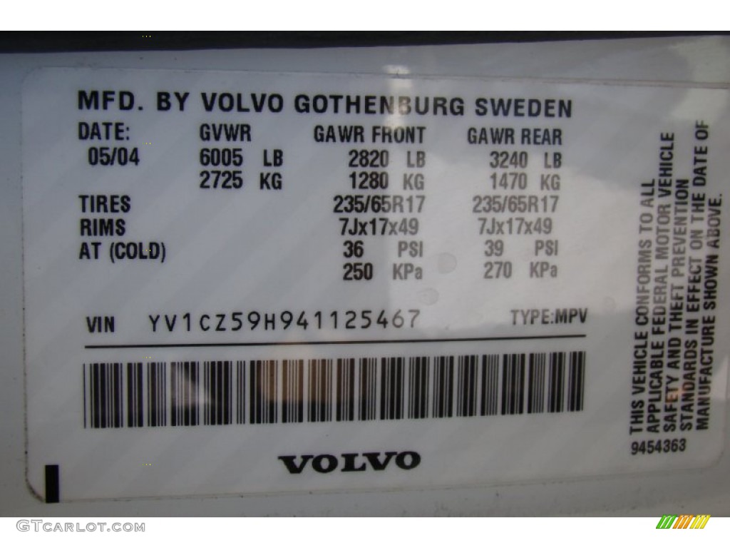 2004 XC90 2.5T AWD - Ice White / Taupe photo #28