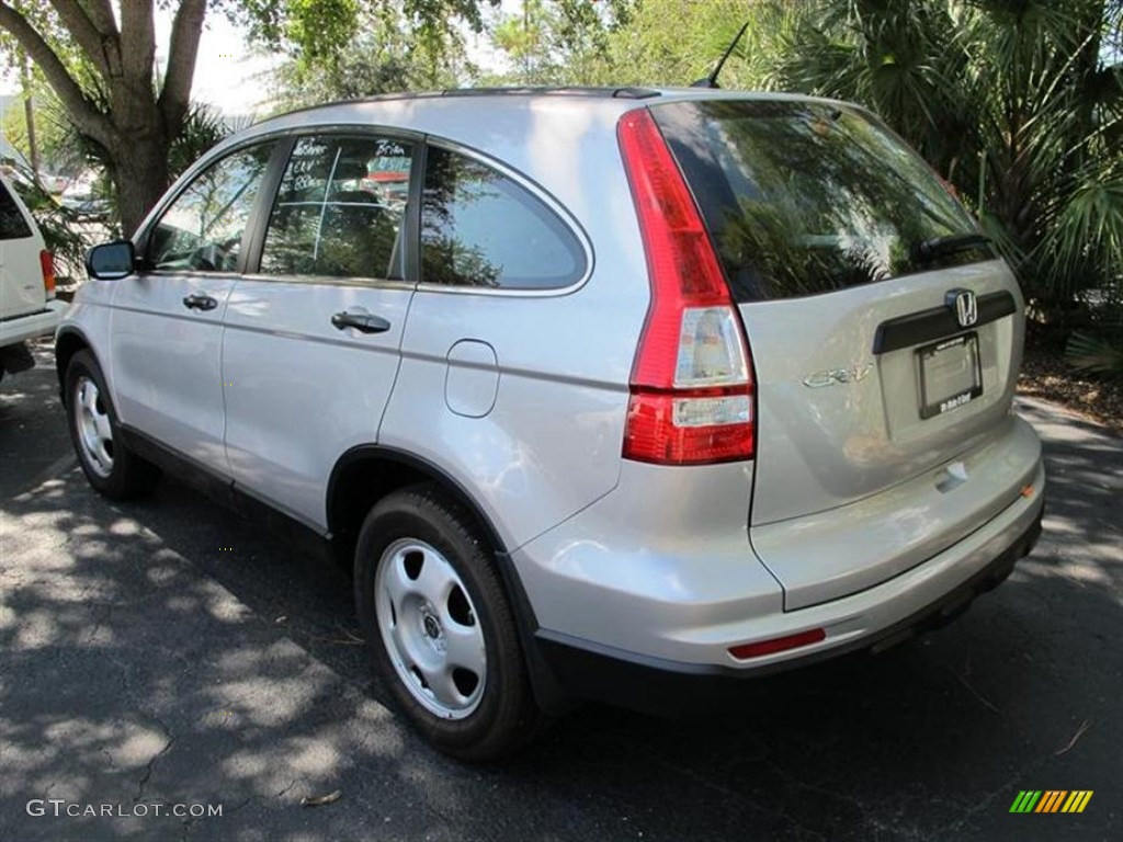 2011 CR-V LX - Alabaster Silver Metallic / Gray photo #3