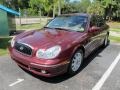 2005 Ruby Red Hyundai Sonata GLS V6  photo #4