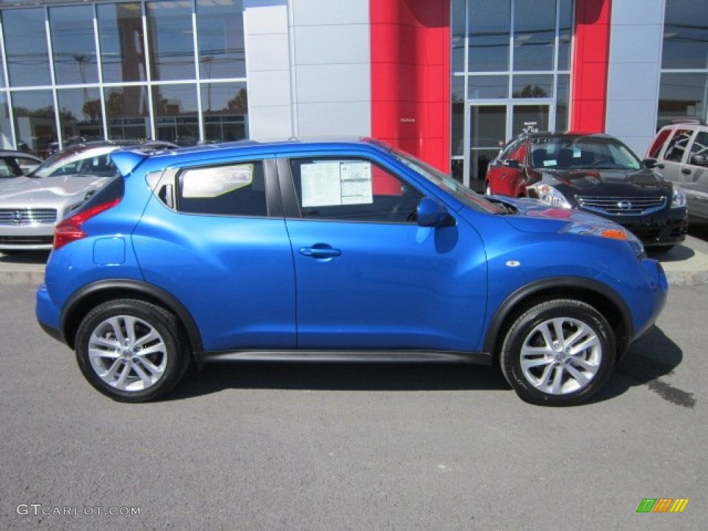 Electric Blue 2011 Nissan Juke SV AWD Exterior Photo #55088320