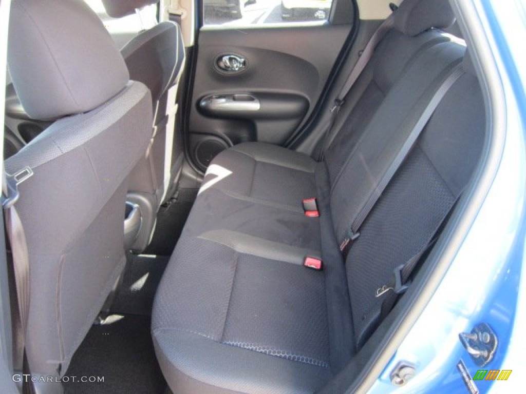 Black/Silver Trim Interior 2011 Nissan Juke SV AWD Photo #55088374