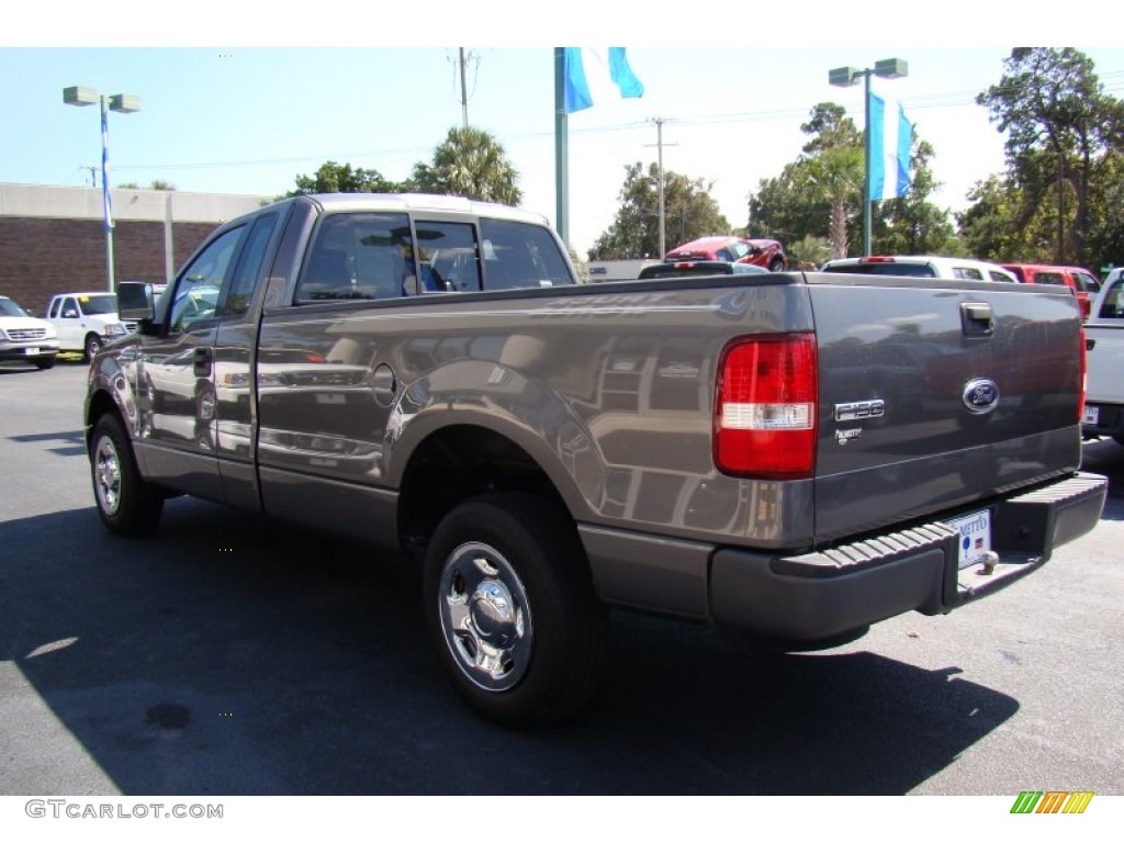 2005 F150 XL Regular Cab - Dark Shadow Grey Metallic / Medium Flint Grey photo #6