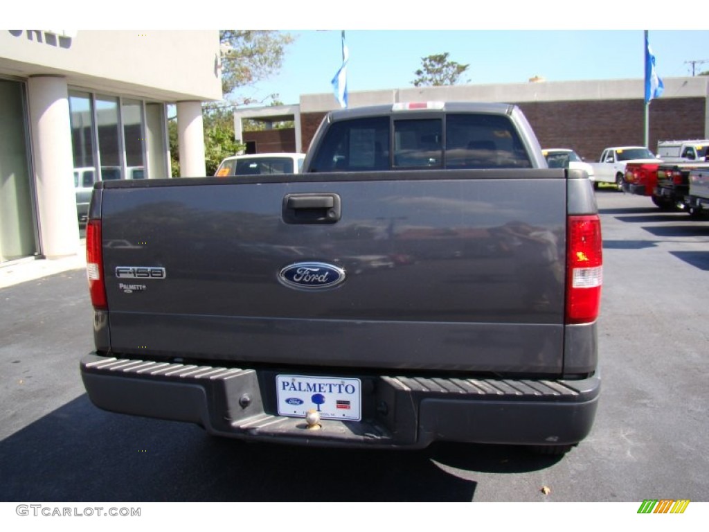 2005 F150 XL Regular Cab - Dark Shadow Grey Metallic / Medium Flint Grey photo #7