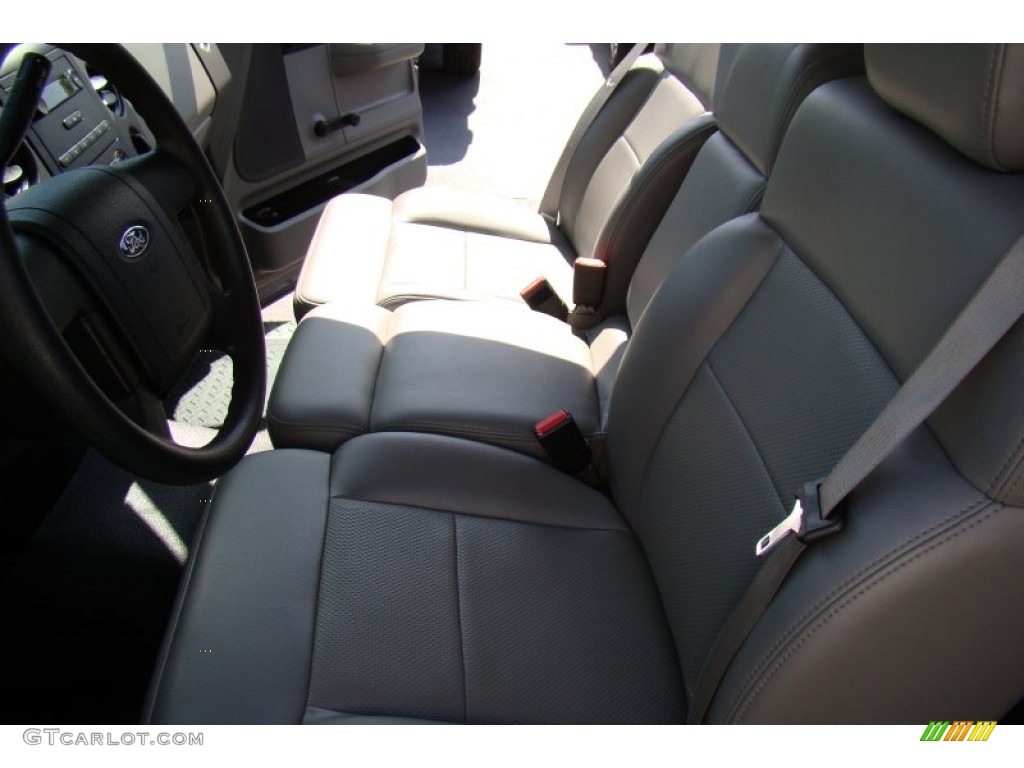 2005 F150 XL Regular Cab - Dark Shadow Grey Metallic / Medium Flint Grey photo #10