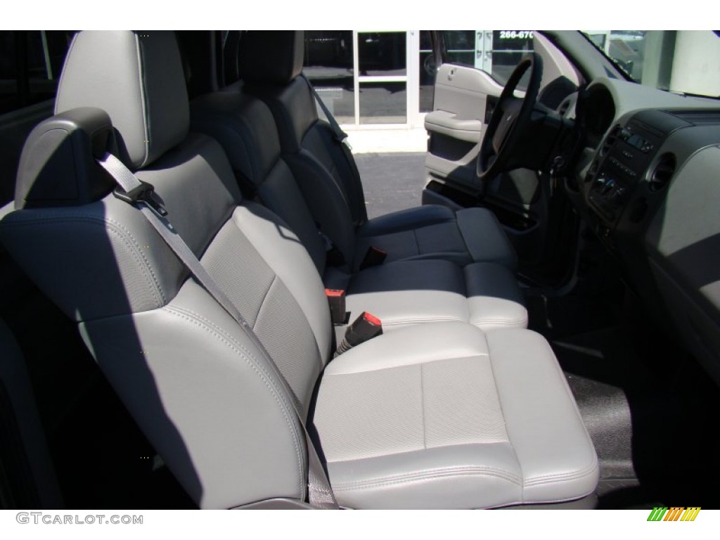 2005 F150 XL Regular Cab - Dark Shadow Grey Metallic / Medium Flint Grey photo #13