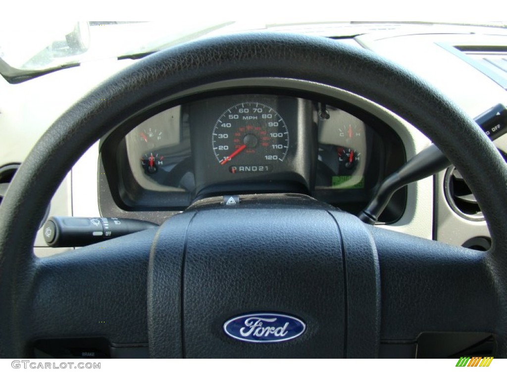 2005 F150 XL Regular Cab - Dark Shadow Grey Metallic / Medium Flint Grey photo #19