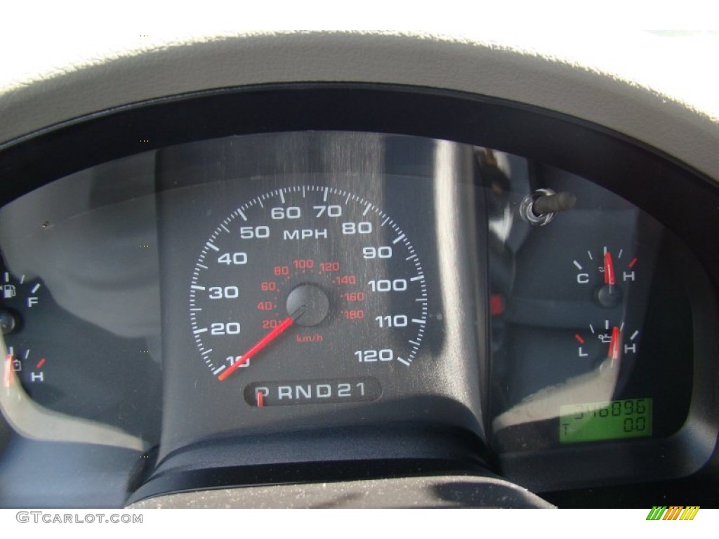 2005 F150 XL Regular Cab - Dark Shadow Grey Metallic / Medium Flint Grey photo #20