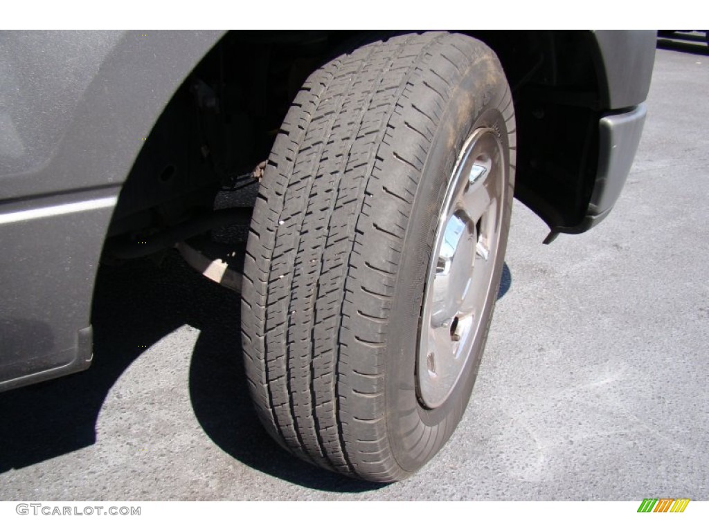 2005 F150 XL Regular Cab - Dark Shadow Grey Metallic / Medium Flint Grey photo #22
