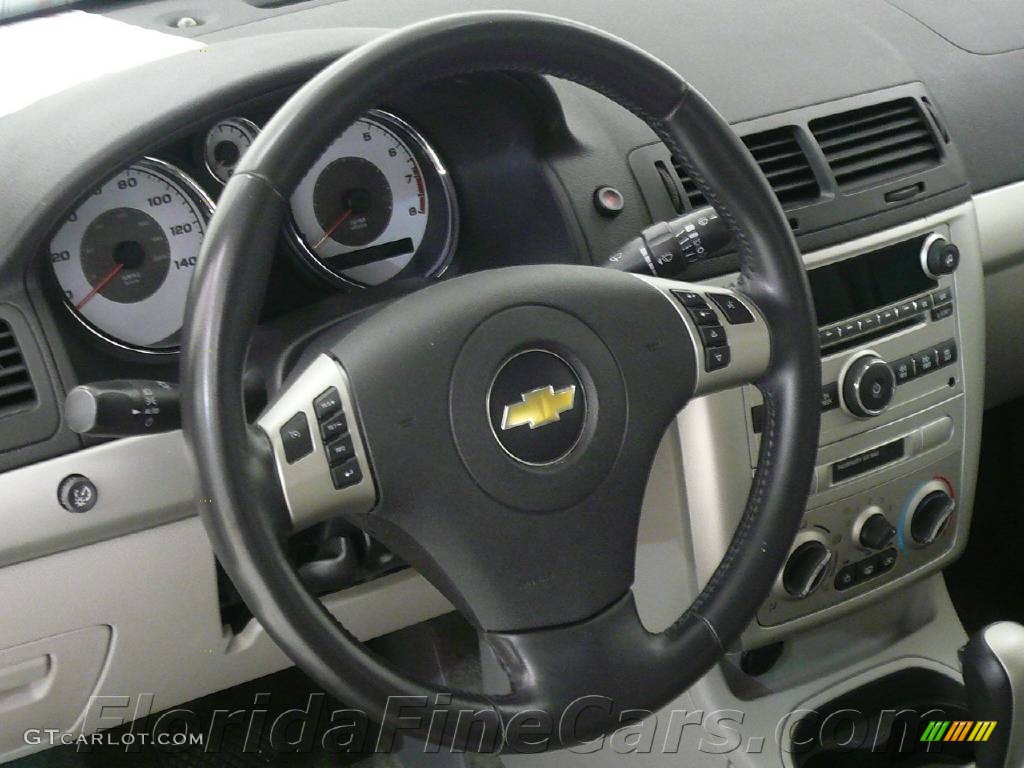 2007 Cobalt LT Sedan - Black / Gray photo #21