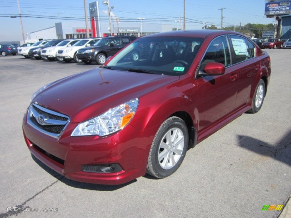 Venetian Red Pearl 2012 Subaru Legacy 2.5i Premium Exterior Photo #55089166
