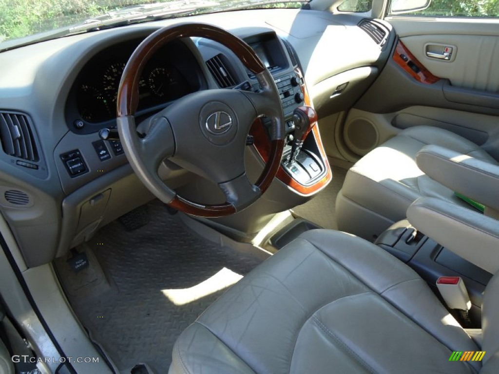 2003 RX 300 AWD - Burnished Gold Metallic / Ivory photo #12