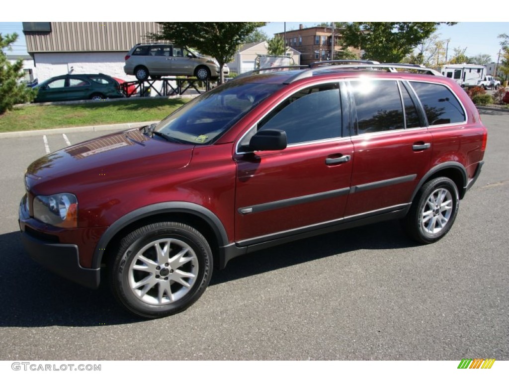 Ruby Red Metallic Volvo XC90