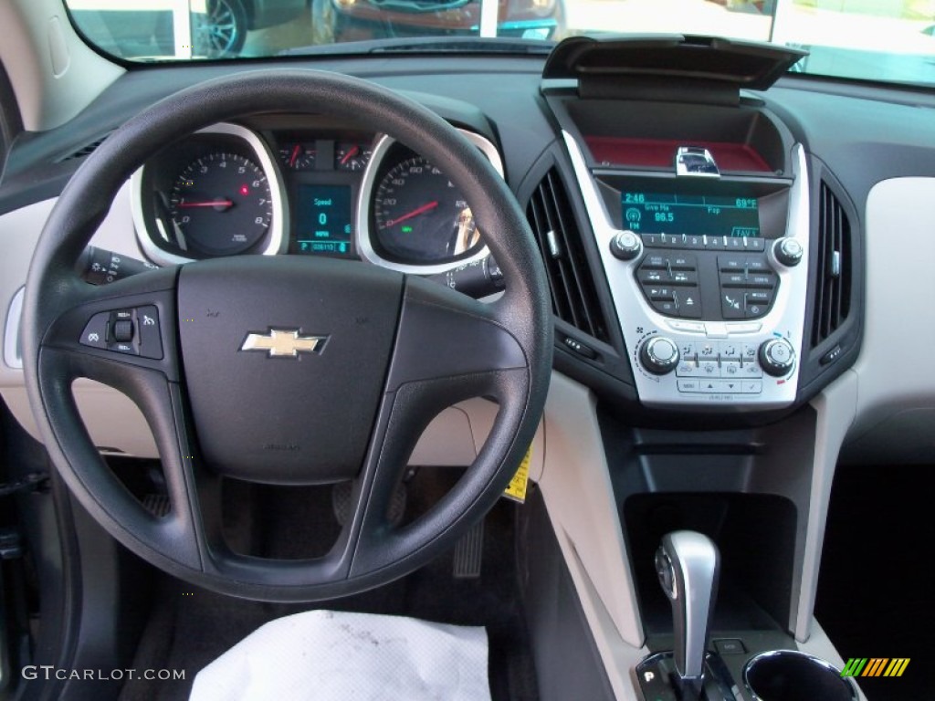 2010 Equinox LT AWD - Cyber Gray Metallic / Jet Black/Light Titanium photo #8