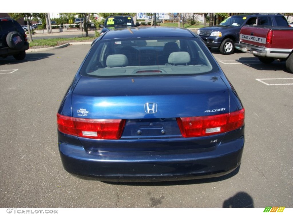 2005 Accord LX Sedan - Eternal Blue Pearl / Ivory photo #5