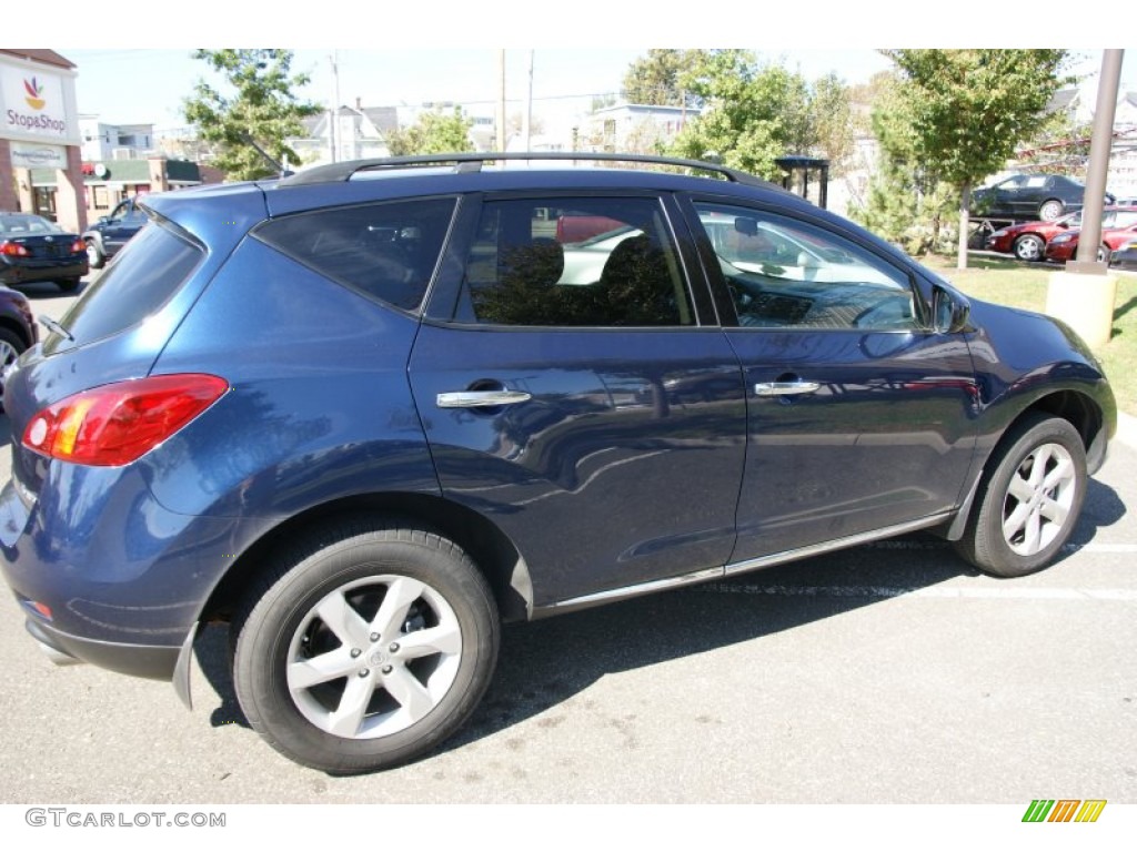 2009 Murano S AWD - Deep Sapphire Metallic / Black photo #4