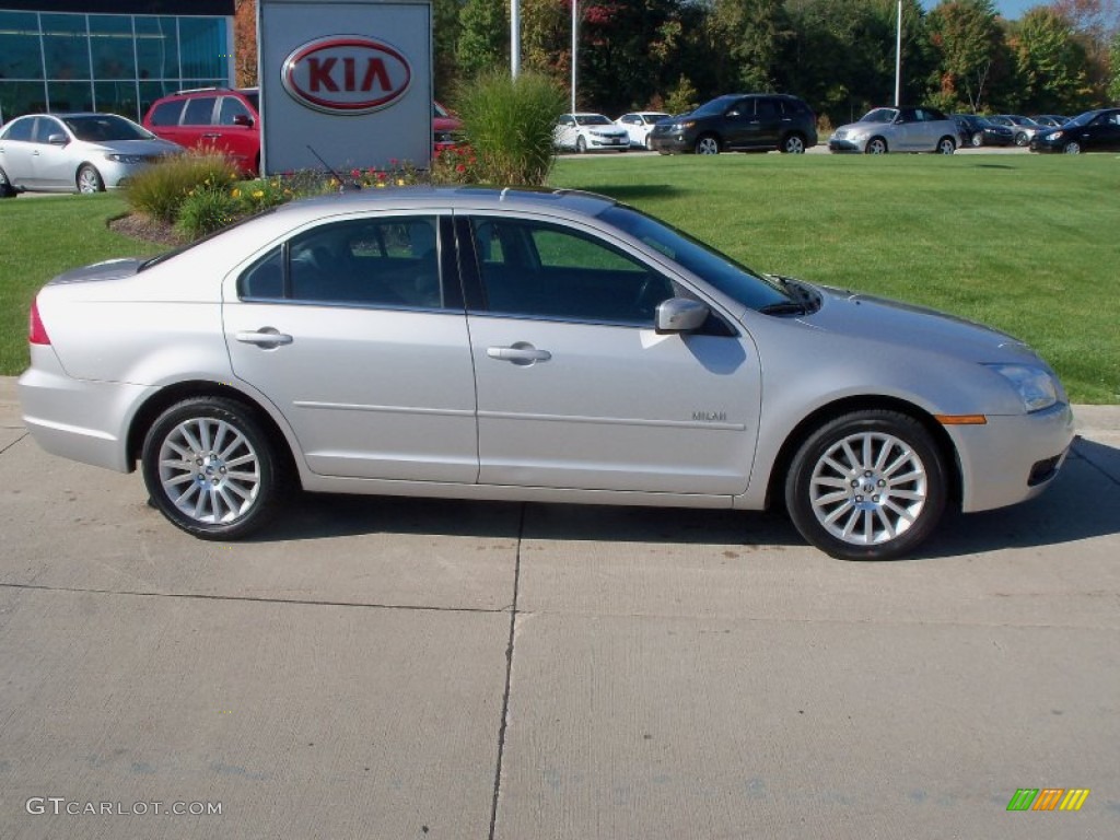 Vapor Silver Metallic 2008 Mercury Milan V6 Premier Exterior Photo #55091917