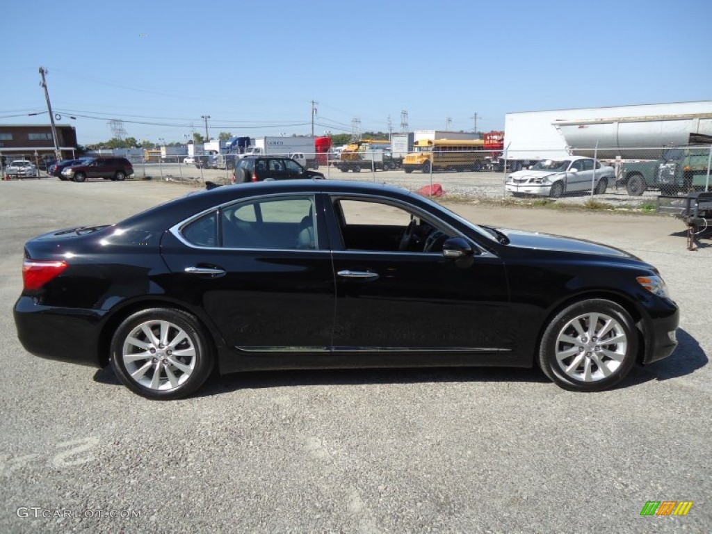 Obsidian Black 2011 Lexus LS 460 AWD Exterior Photo #55091929