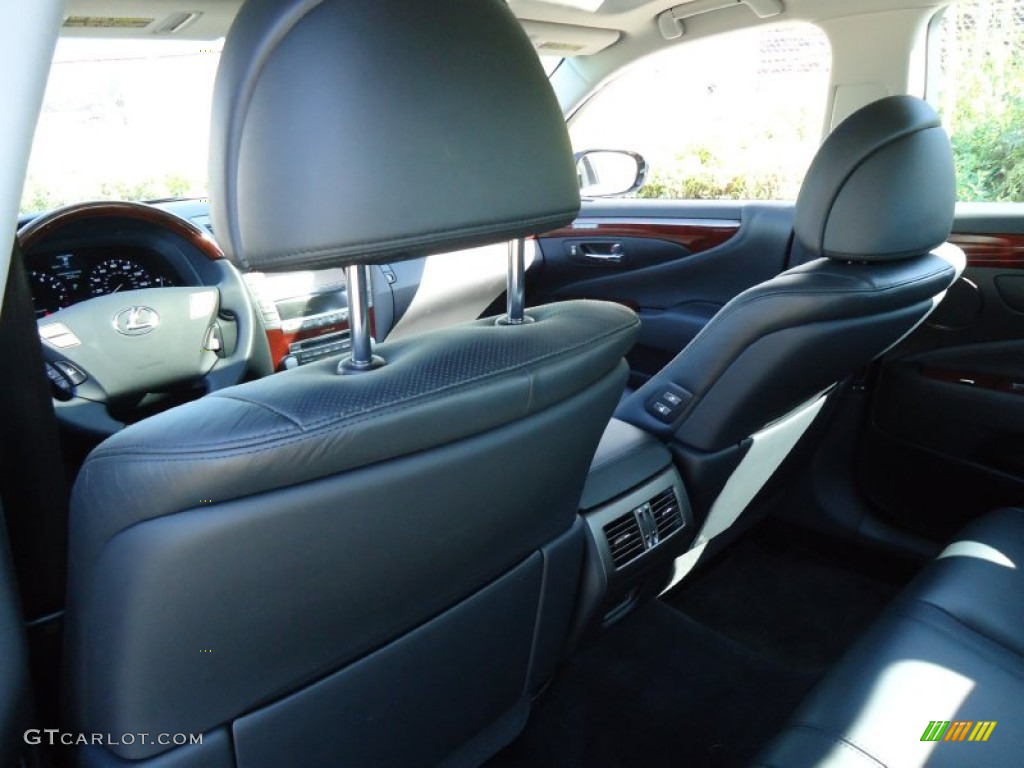 Black Interior 2011 Lexus LS 460 AWD Photo #55092112