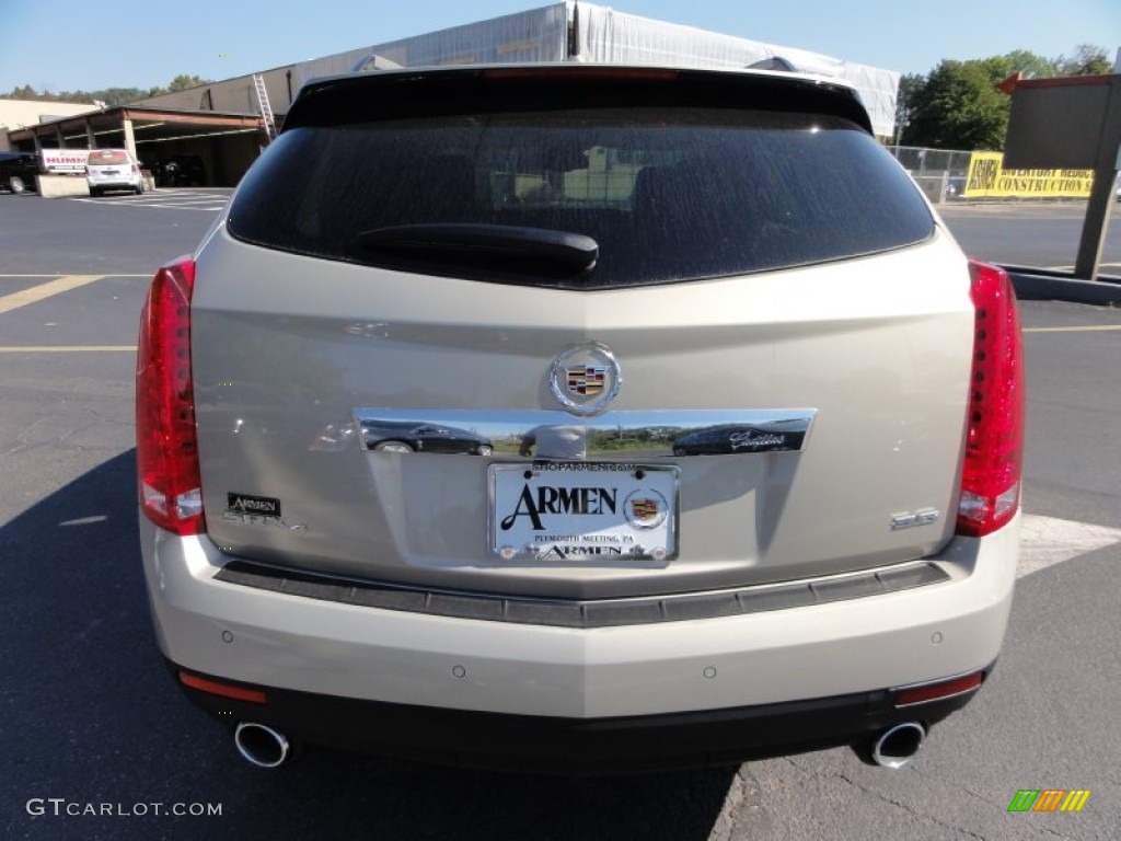 2012 SRX Luxury AWD - Gold Mist Metallic / Shale/Brownstone photo #4