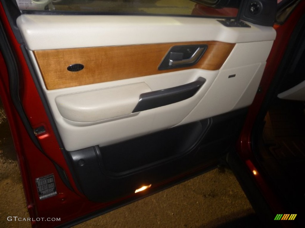 2006 Range Rover Sport Supercharged - Rimini Red Metallic / Ivory photo #19