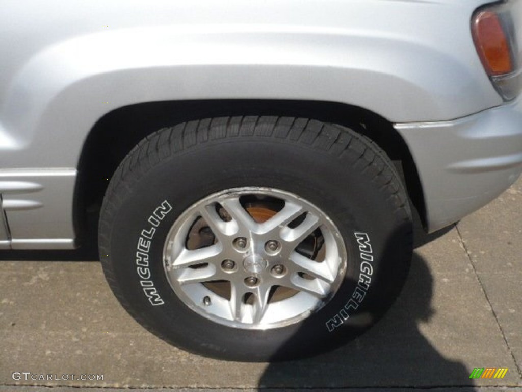 2002 Grand Cherokee Laredo 4x4 - Bright Silver Metallic / Dark Slate Gray photo #7