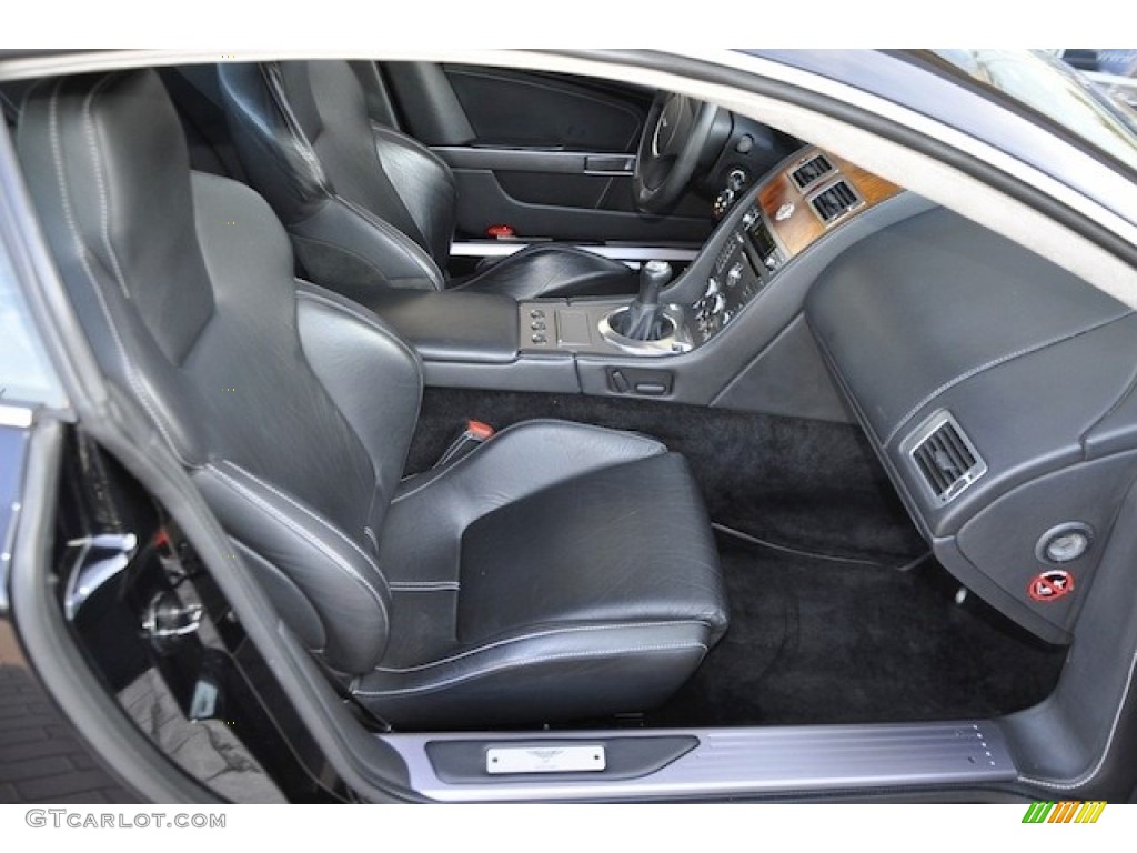 Black Interior 2005 Aston Martin DB9 Coupe Photo #55095967