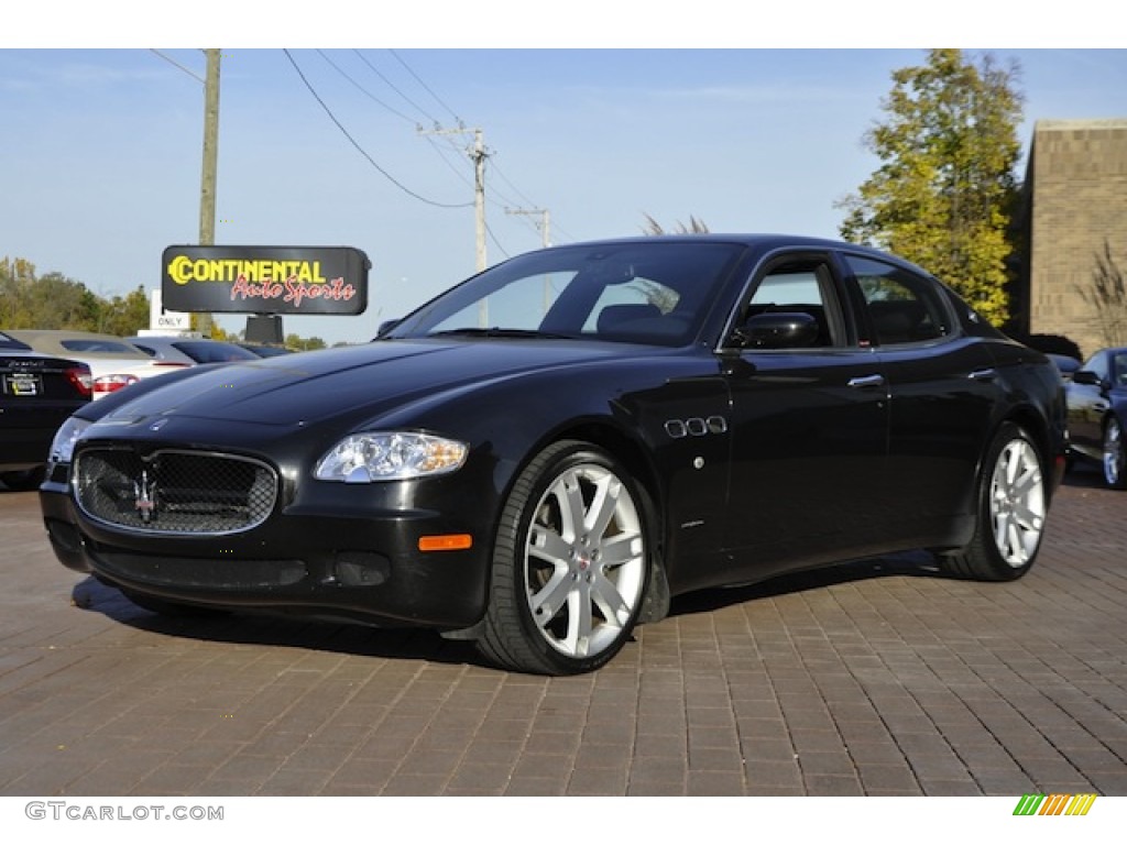 Black 2007 Maserati Quattroporte Sport GT Exterior Photo #55095999