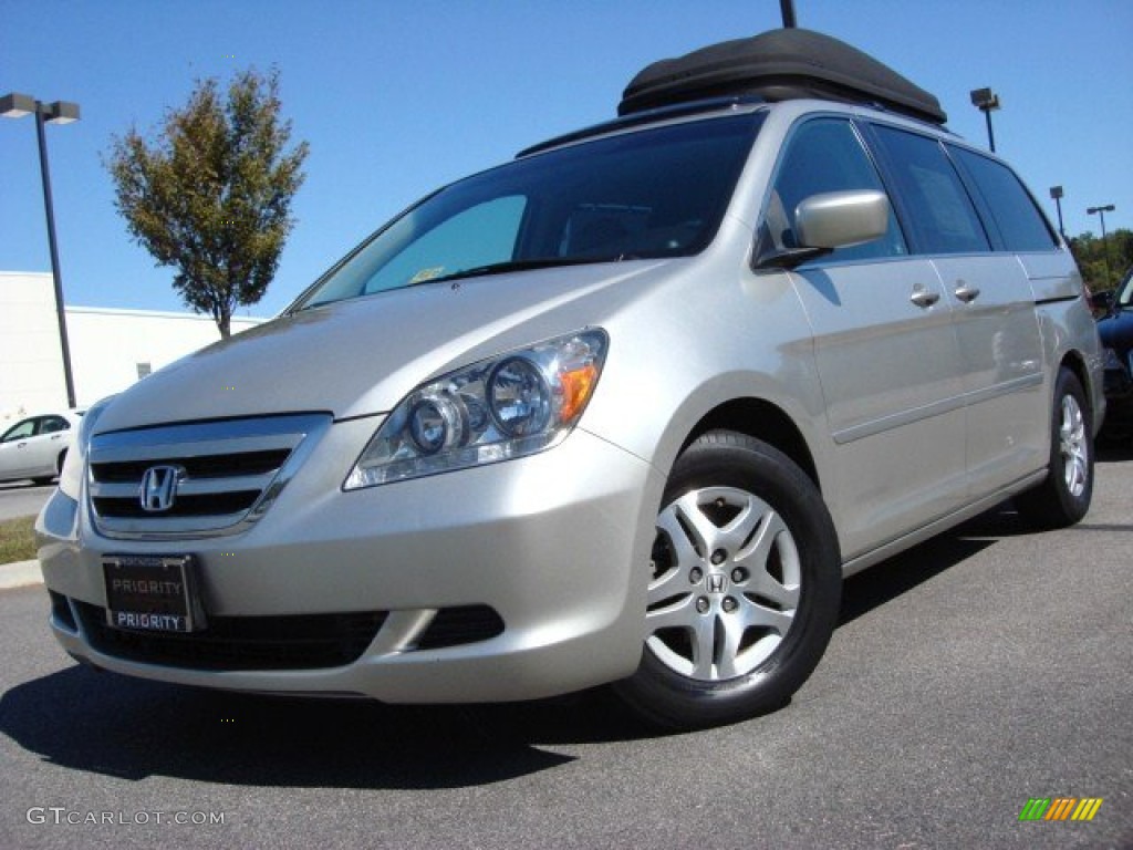 2007 Silver Pearl Metallic Honda Odyssey EXL 55073480 Photo 2