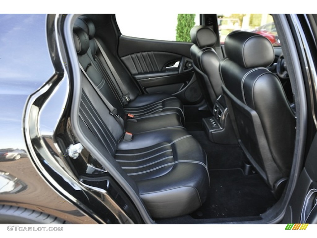 Nero Interior 2007 Maserati Quattroporte Sport GT Photo #55096120