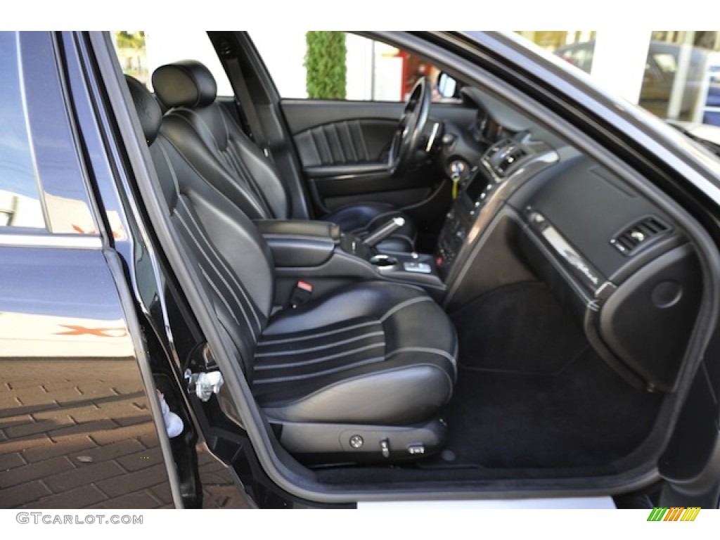 Nero Interior 2007 Maserati Quattroporte Sport GT Photo #55096125