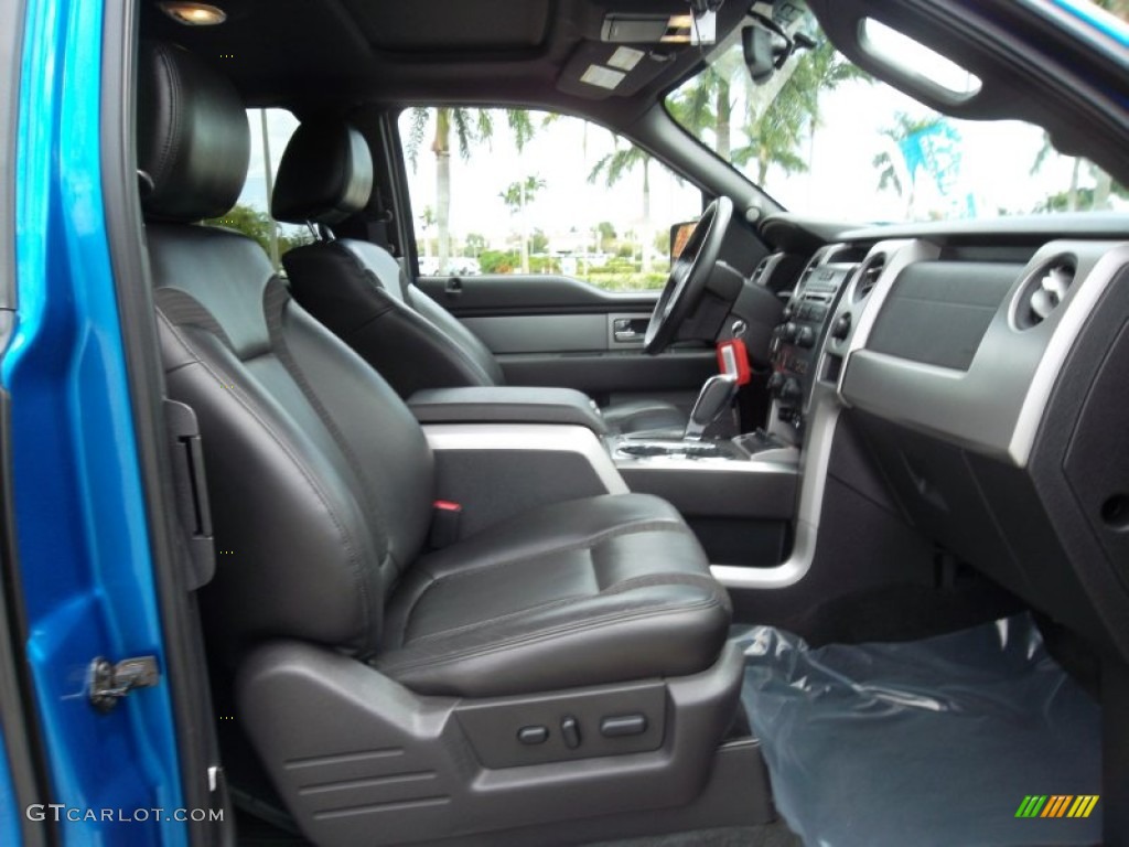 Raptor Black Interior 2010 Ford F150 SVT Raptor SuperCab 4x4 Photo #55096459