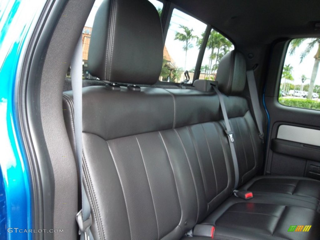 Raptor Black Interior 2010 Ford F150 SVT Raptor SuperCab 4x4 Photo #55096468