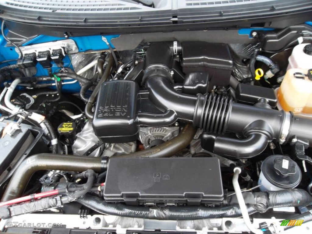 2010 Ford F150 SVT Raptor SuperCab 4x4 5.4 Liter Flex-Fuel SOHC 24-Valve VVT Triton V8 Engine Photo #55096492