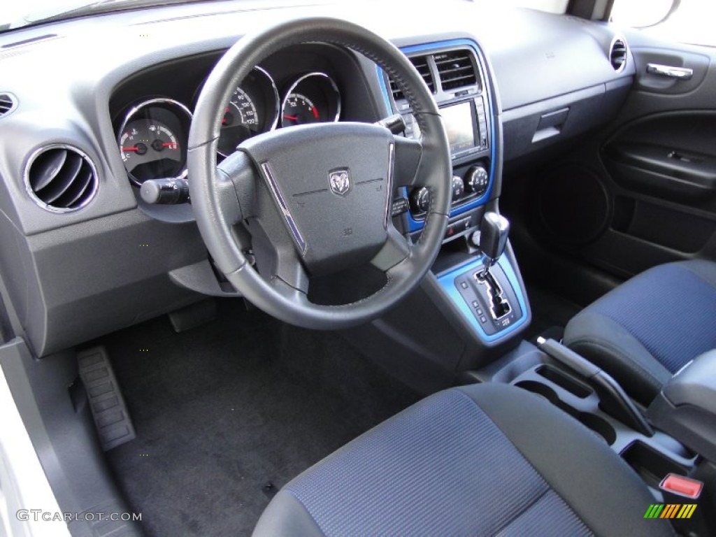 Dark Slate Gray Interior 2010 Dodge Caliber Rush Photo #55097206