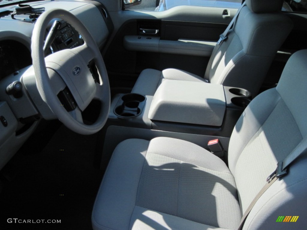 2005 F150 XLT SuperCab 4x4 - Dark Shadow Grey Metallic / Medium Flint Grey photo #6