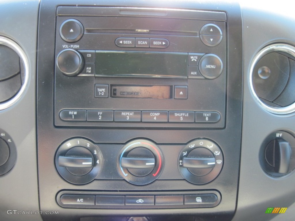 2005 F150 XLT SuperCab 4x4 - Dark Shadow Grey Metallic / Medium Flint Grey photo #8