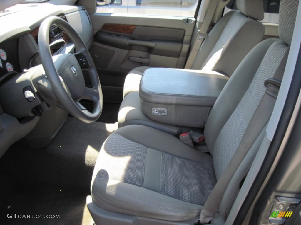 2006 Ram 1500 SLT Quad Cab 4x4 - Light Khaki Metallic / Khaki Beige photo #6