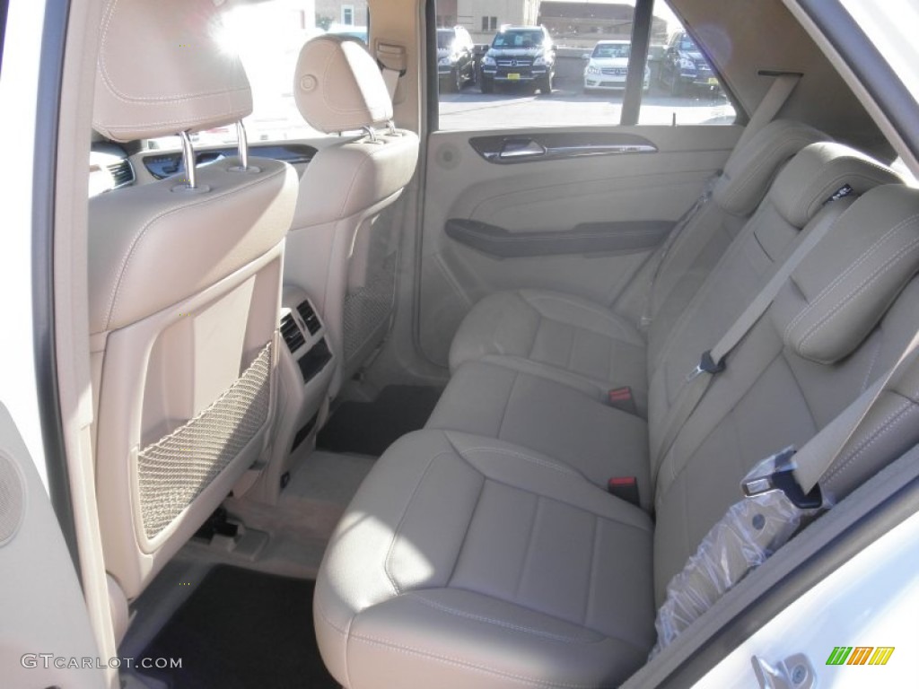 2012 ML 350 BlueTEC 4Matic - Arctic White / Almond Beige photo #8